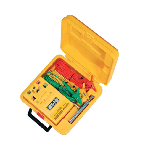 Digital Earth Megger for Electrical Safety Audit