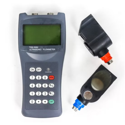 Digital Ultrasonic Flow Meter with sensors for Energy & Water Audit