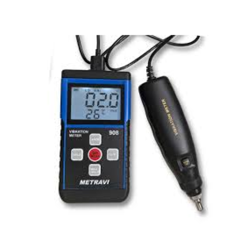 Digital Vibration Measuring meter for condition Monitoring Study